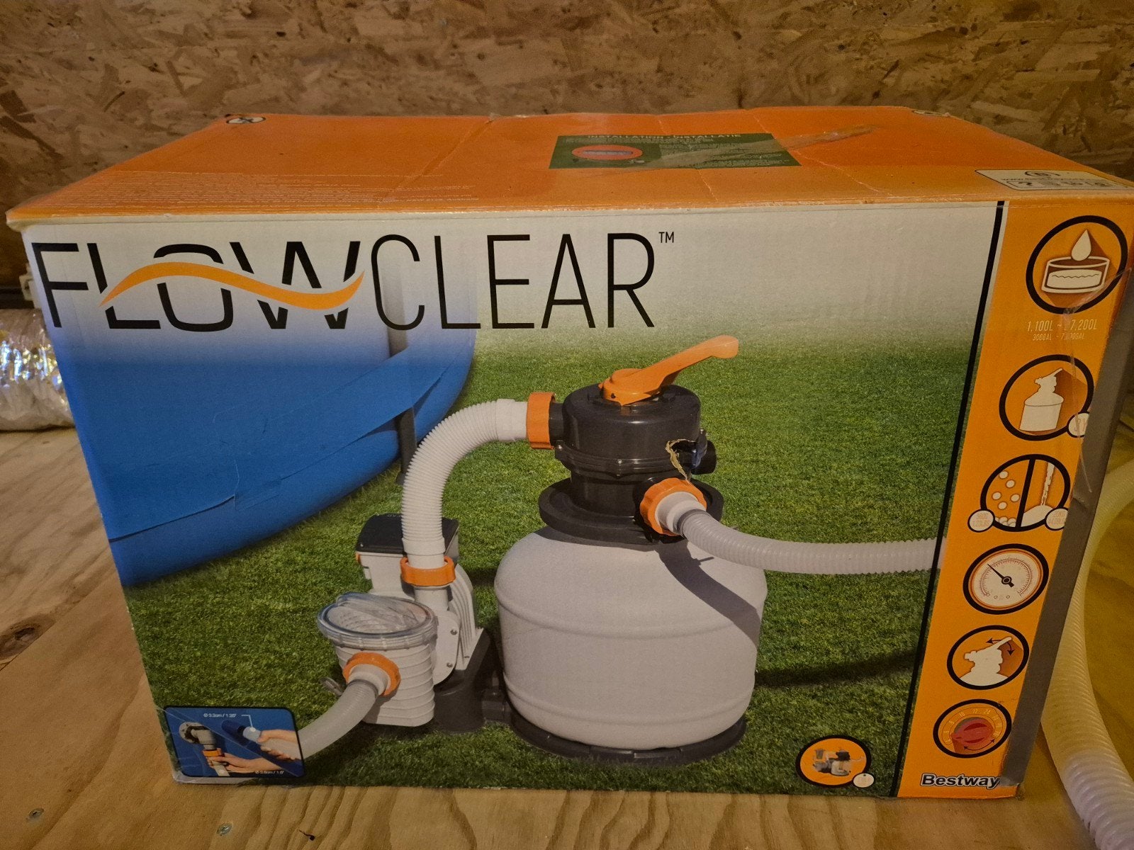 zand filterpomp Bestway Flowclear, Tuin en Terras, Ophalen, Gebruikt, Filter