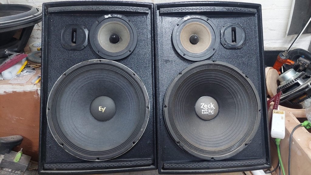Zeck electrovoice monitor, Gebruikt, Speakerset, Minder dan 60 watt, Ophalen