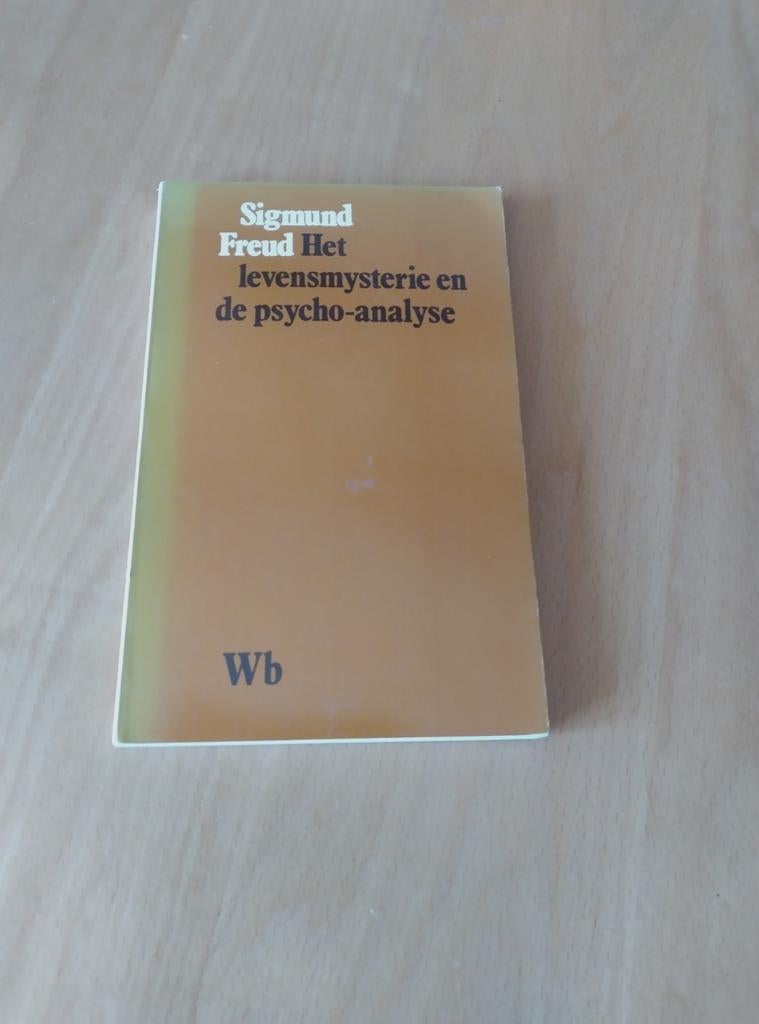 Sigmund Freud - Het levensmysterie en de psycho-analyse, Ophalen of Verzenden, Gelezen, Klinische psychologie, Sigmund Freud