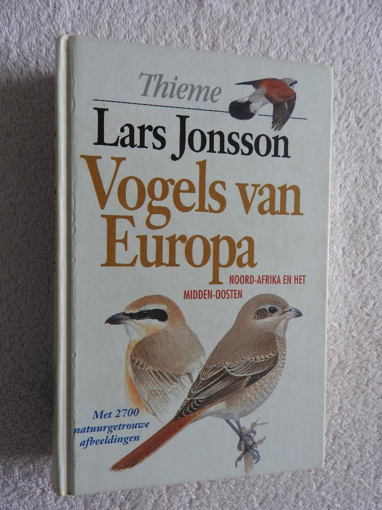Thieme - Vogels van Europa, Noord-Afrika en Midden-Oosten, Boeken, Natuur, Ophalen of Verzenden, Zo goed als nieuw, Vogels