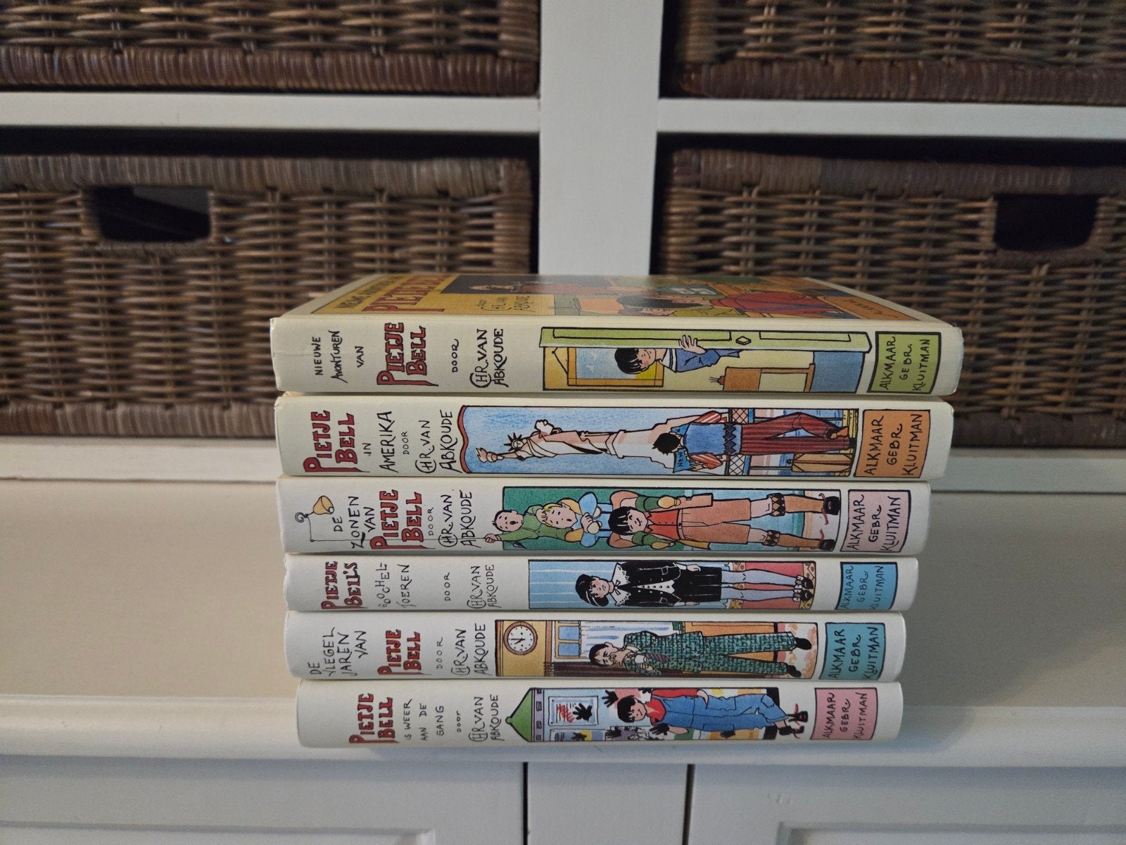 Chr van Abkoude - Pietje Bell, Boeken, Ophalen of Verzenden, Gelezen