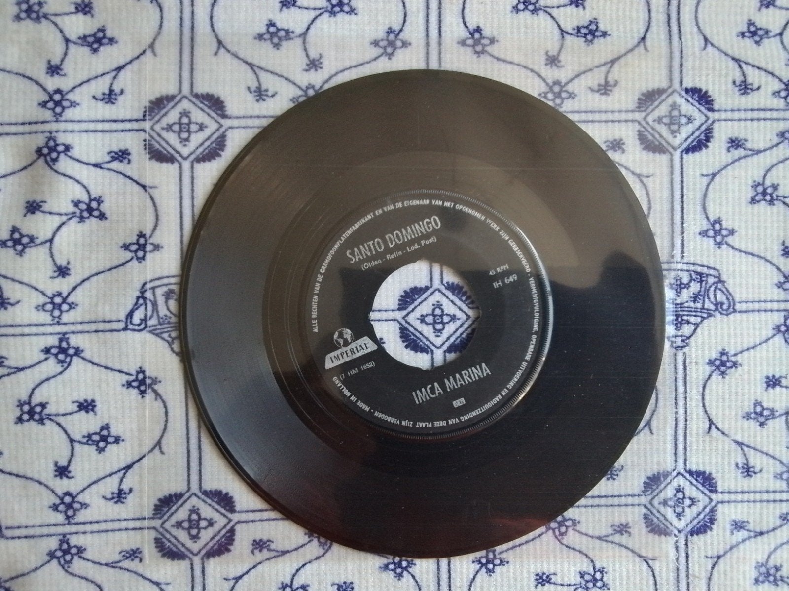 Imca marina            Santo domingo, Ophalen of Verzenden, Zo goed als nieuw, 7 inch, Pop