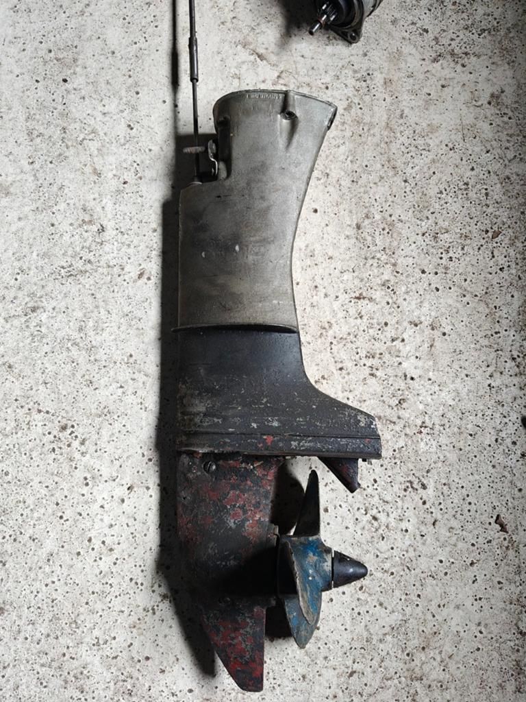 Honda B75 7.5pk staartstuk langstaart, Watersport en Boten, Bootonderdelen, Ophalen of Verzenden, Gebruikt, Motor en Techniek