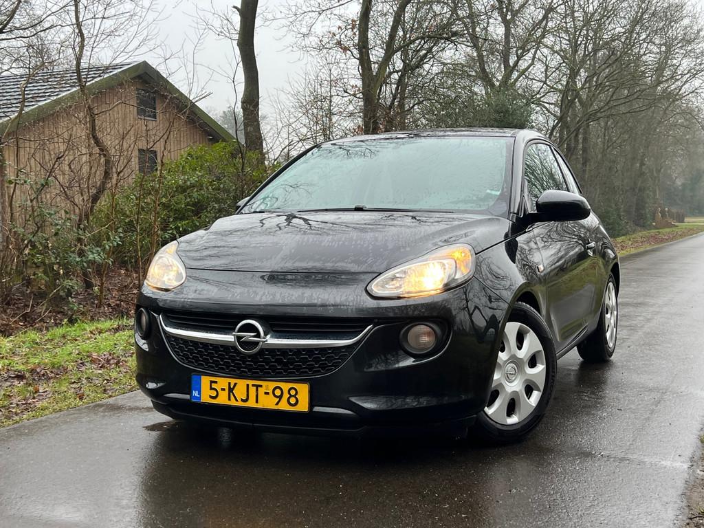 Opel ADAM 1.2 | Airco + Nette auto |, Auto's, Voorwielaandrijving, Zwart, 4 cilinders, 4 stoelen