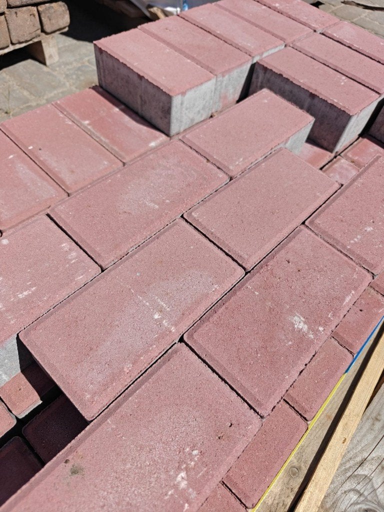 Betonklinkers 8cm nieuw Grijs/Zwart/Heide/Rood/Wit, Ophalen, Klinkers, Nieuw, 10 m² of meer