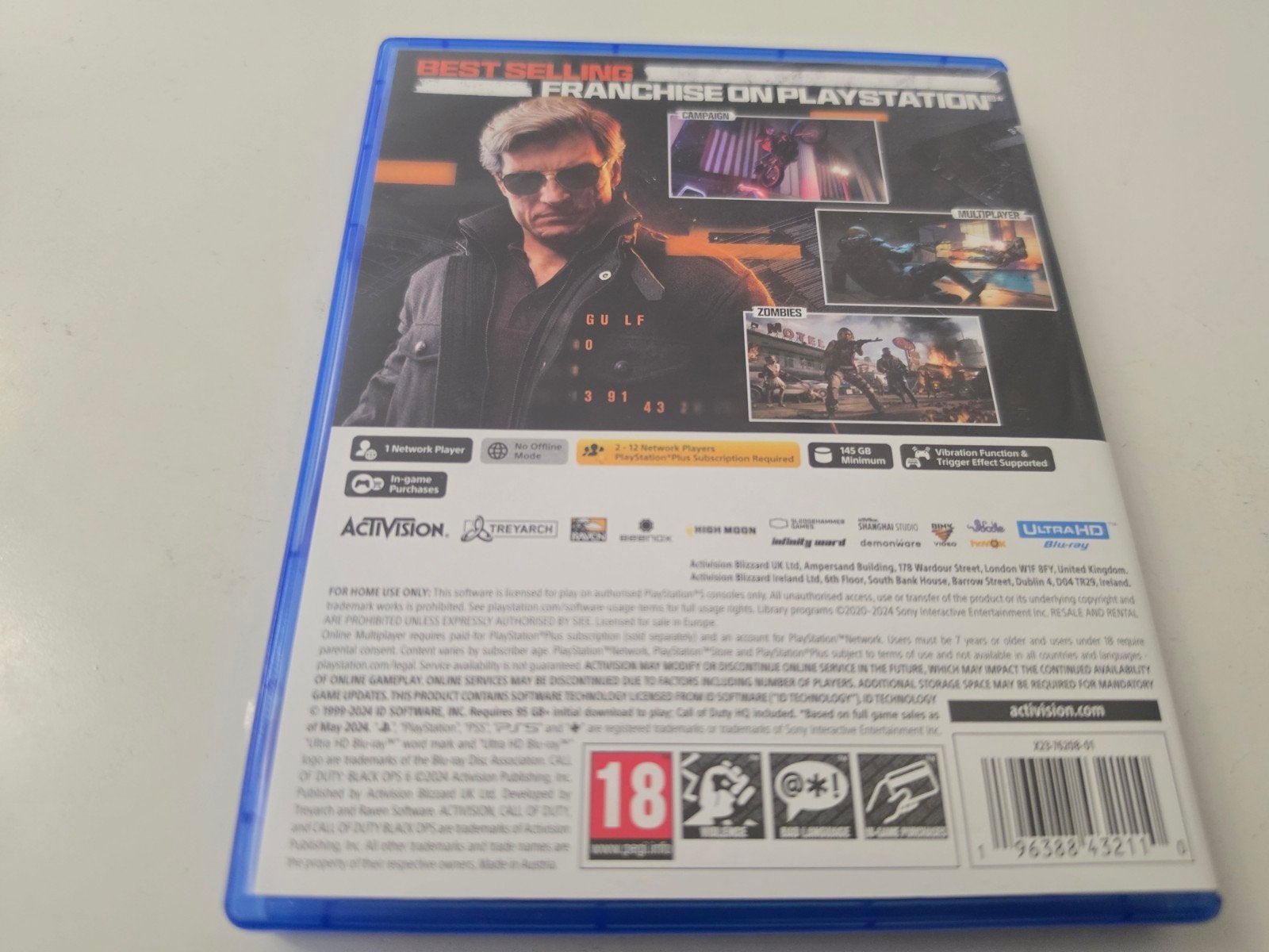 Call of Duty: Black Ops 6 voor Playstation 5 Lees Goed, Online, Vanaf 18 jaar, Shooter, 1 speler