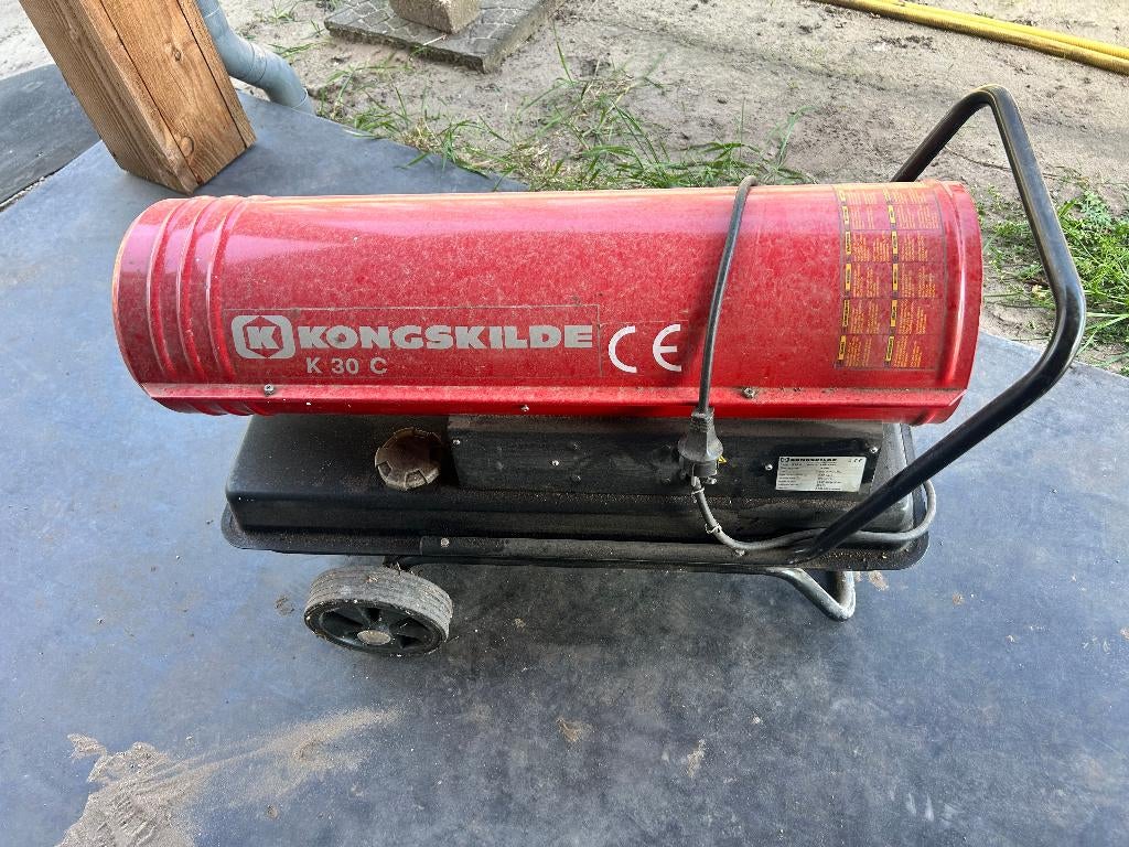 heteluchtkanon Kongskilde, Doe-het-zelf en Verbouw, Ophalen, 30 tot 80 cm, Gebruikt, Overige typen