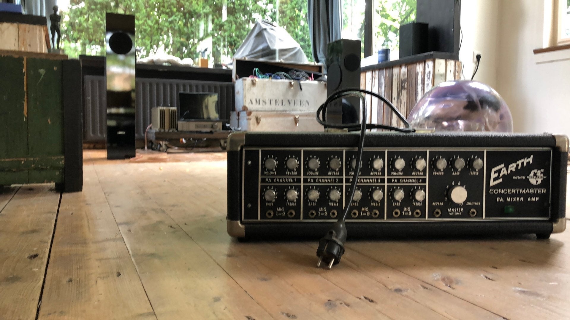 Earth concertmaster / Vintage zangversterker -, Ophalen, Gebruikt, Audio