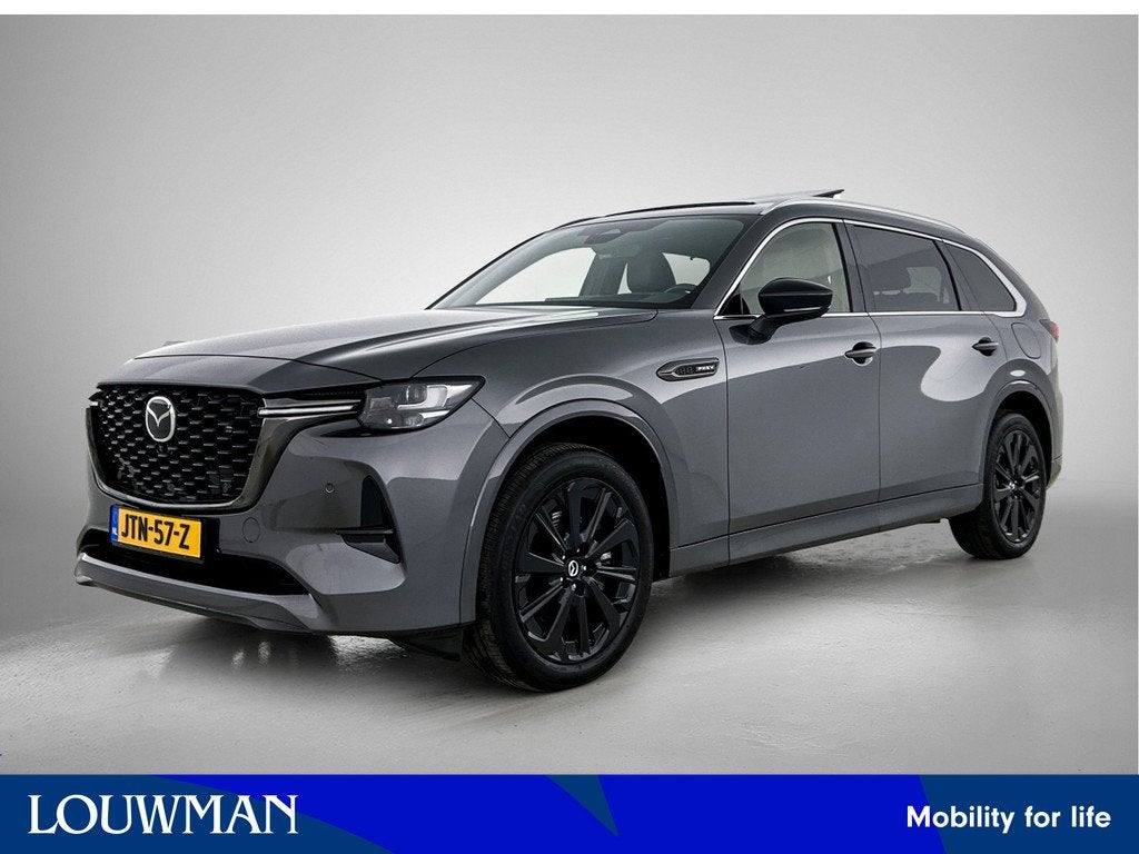 Mazda CX-80 2.5 e-SkyActiv PHEV Homura Plus | Leder | Pano-d, Auto's, Mazda, Automaat, 12 maanden, Gebruikt, CX-80