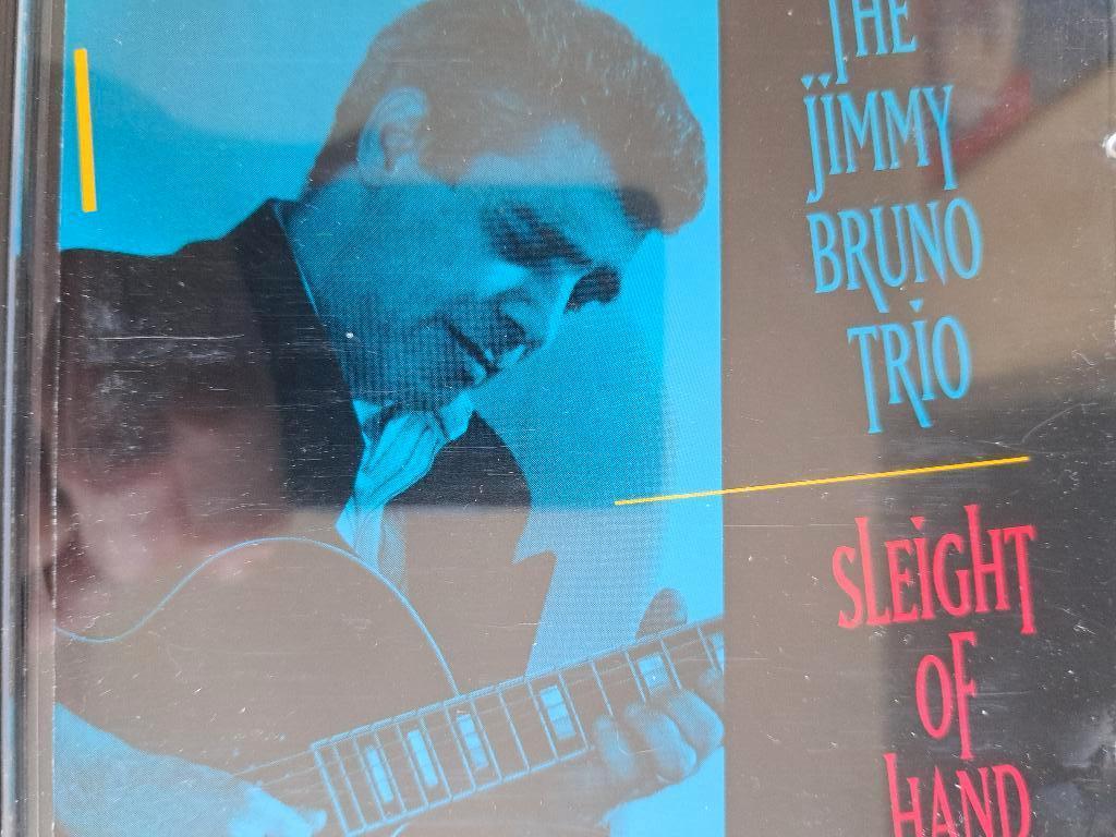Jimmy Bruno Trio – Sleight of Hand (1992) CD | Jazz, Cd's en Dvd's, Ophalen of Verzenden, 1980 tot heden, Gebruikt, Jazz