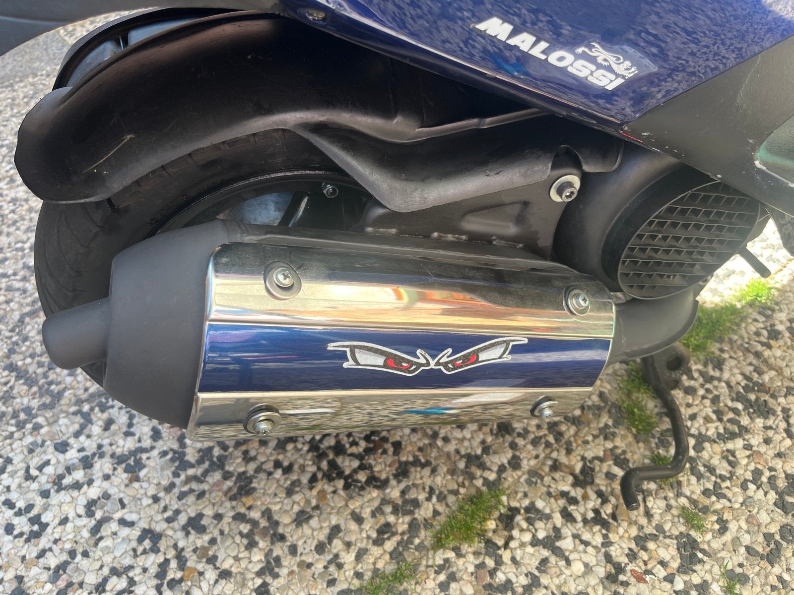 Piaggio Skipper 150cc motorblok compleet met uitlaat, Ophalen, Gebruikt, Blok, Piaggio