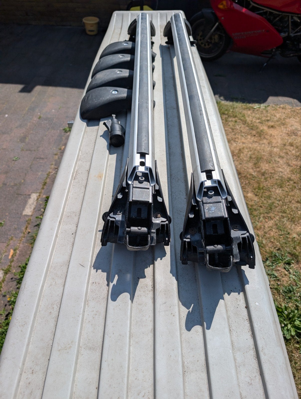 Originele Ford Mondeo MK4 dakdragers, Auto diversen, Dakdragers, Ophalen, Gebruikt