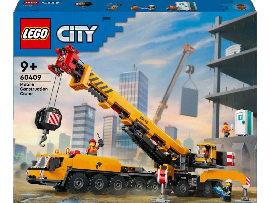 Lego gele mobiele bouwkraan - #60409, City, Lego, Nieuw, Ophalen of Verzenden