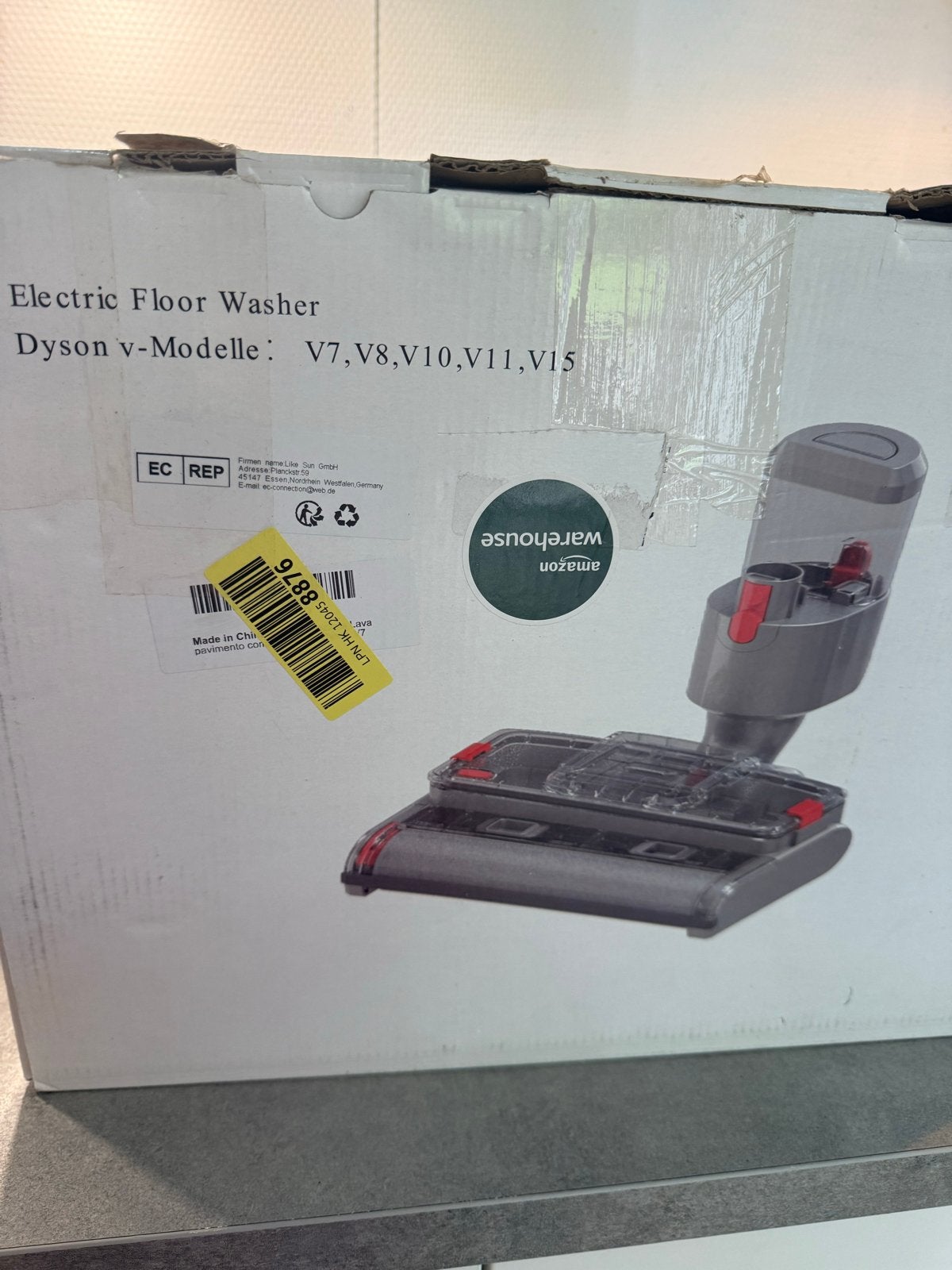 Elektrische Dweilkop voor Dyson V7/V8/V10/V11/V15, Witgoed en Apparatuur, Stofzuigers, Overige typen, Nieuw, Dweilfunctie, Ophalen of Verzenden