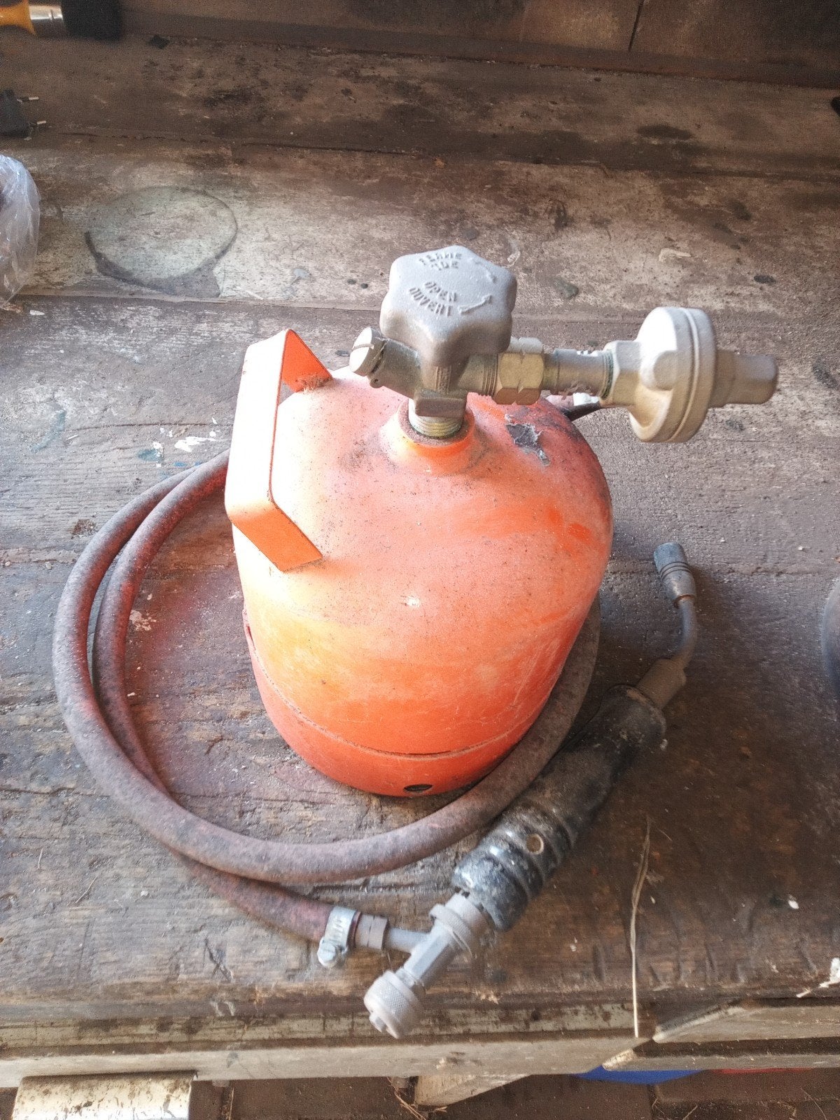 gasbrander, Doe-het-zelf en Verbouw, Ophalen, Gebruikt, Minder dan 150 ampère, Overige typen