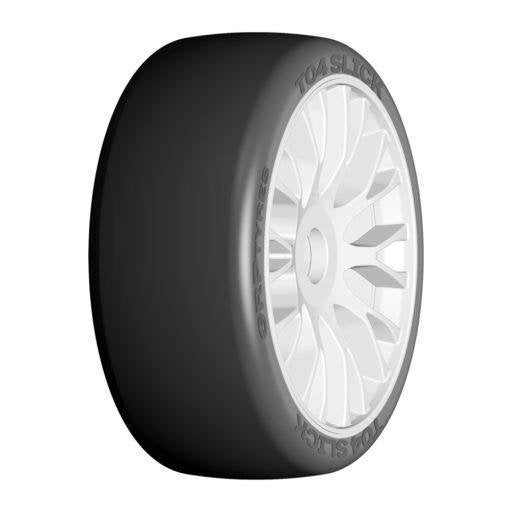 1:8 GT T04 SLICK XM5 Medium – stijve witte velg, Ophalen of Verzenden, Nieuw