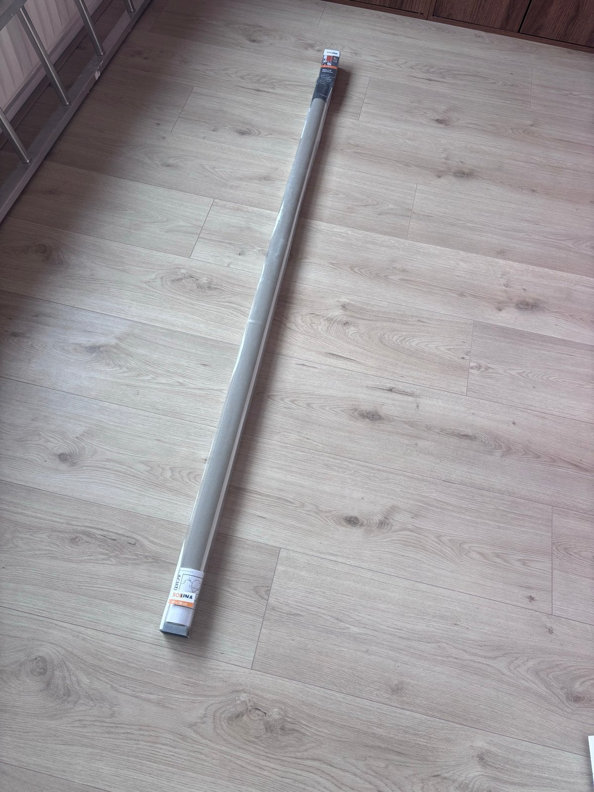 SOLUNA Rolgordijn verduisterend Colormatch V44 grijs 180x190, Ophalen, Overige merken, Verduisterend, Nieuw
