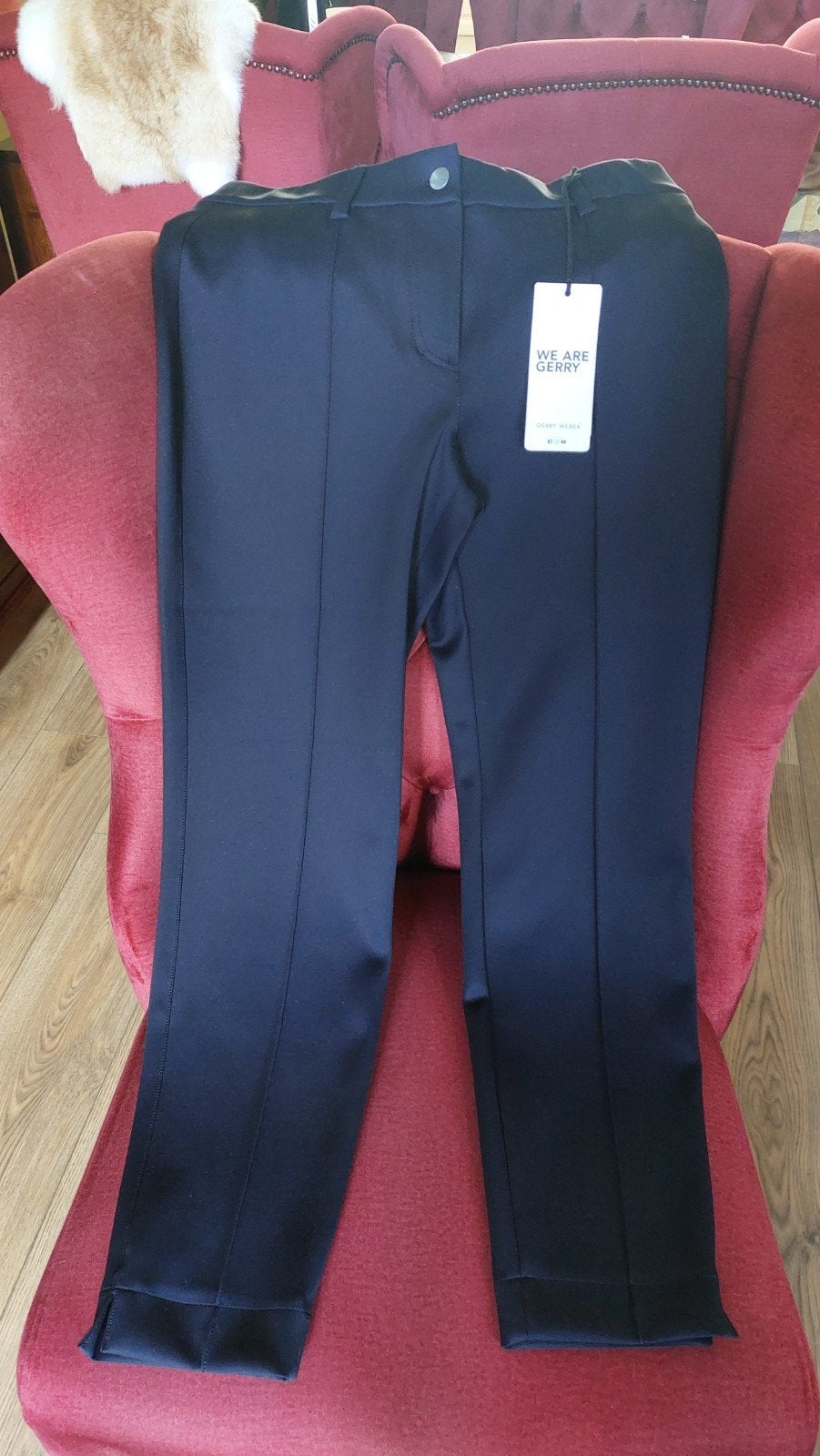 Gerry Weber Blauwe Broek - Maat 40R (M), Maat 38/40 (M), Zwart, Nieuw, Ophalen of Verzenden