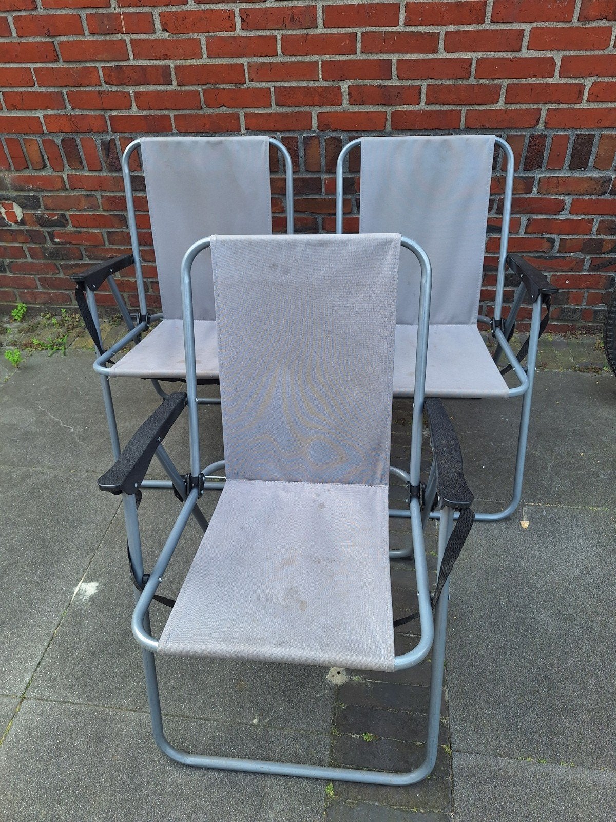 Camping klapstoel kind set van 3 campingstoelen, Caravans en Kamperen, Ophalen, Gebruikt, Campingstoel