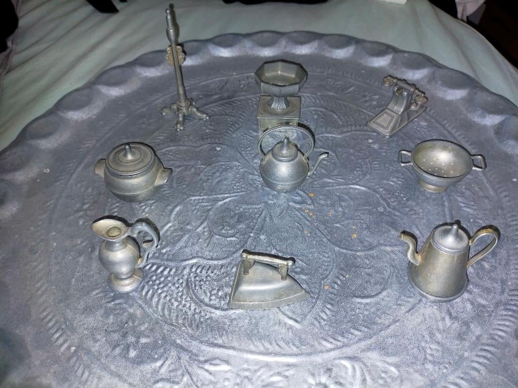 9  x Miniatuurtjes, Antiek en Kunst, Ophalen of Verzenden