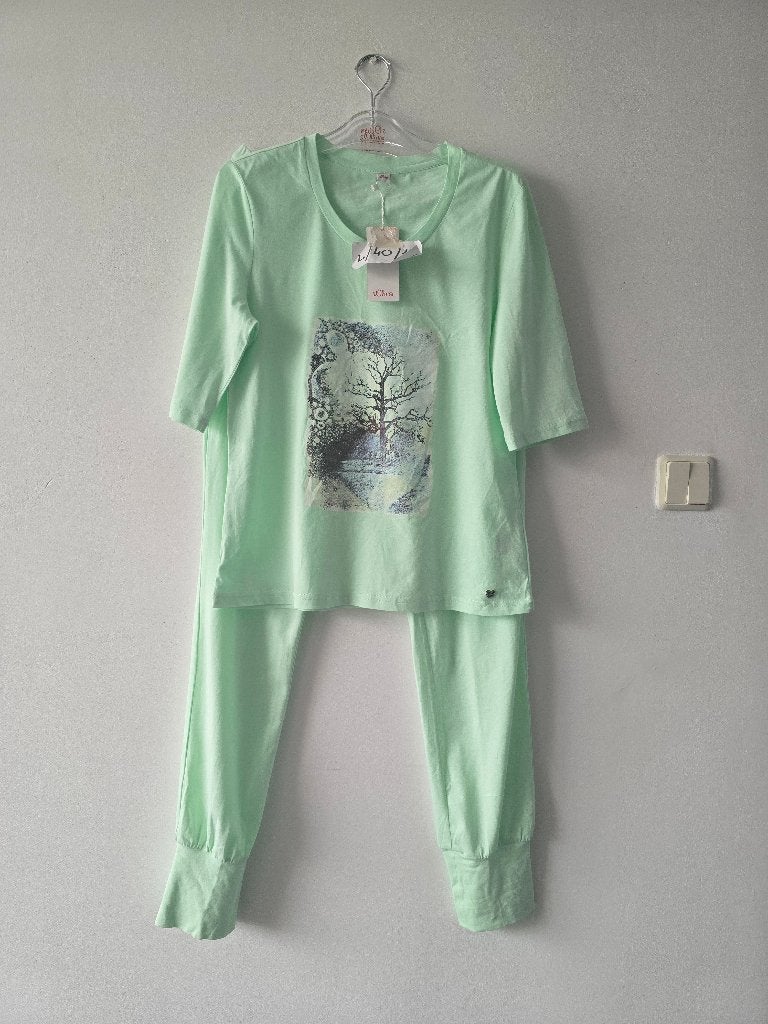 Nieuw S.Oliver tweedelig pyjama maat L/40, S.Oliver, Ophalen of Verzenden, Nieuw, Maat 42/44 (L)
