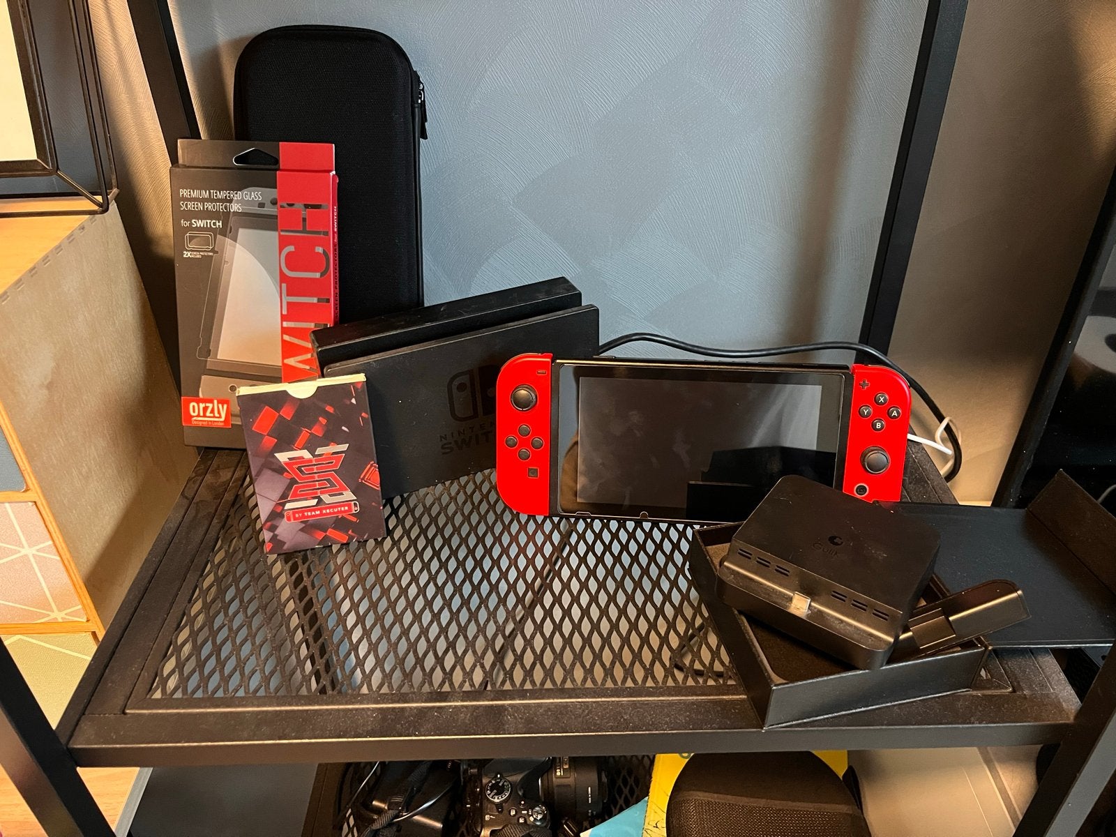 V1 Unpatched Nintendo Switch met 400GB SD + jig + Dock, Gebruikt, Met 2 controllers, Ophalen of Verzenden, Switch Original