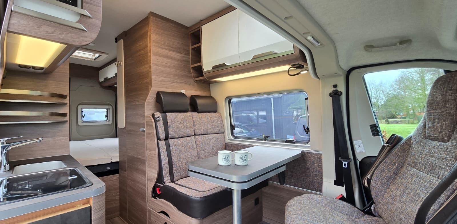 ️ Knaus Boxlife 630 ME * 9-AUTO * H3 * veel extra's, Caravans en Kamperen, Campers, Automaat, Buscamper of Camperbus, Tot en met 2