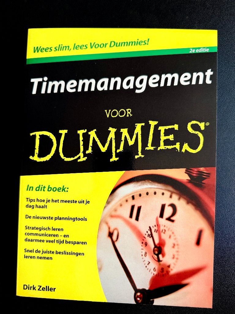 Boek Timemanagement voor Dummies, Geld en Beleggen, Dirk Zeller, Nieuw, Ophalen of Verzenden