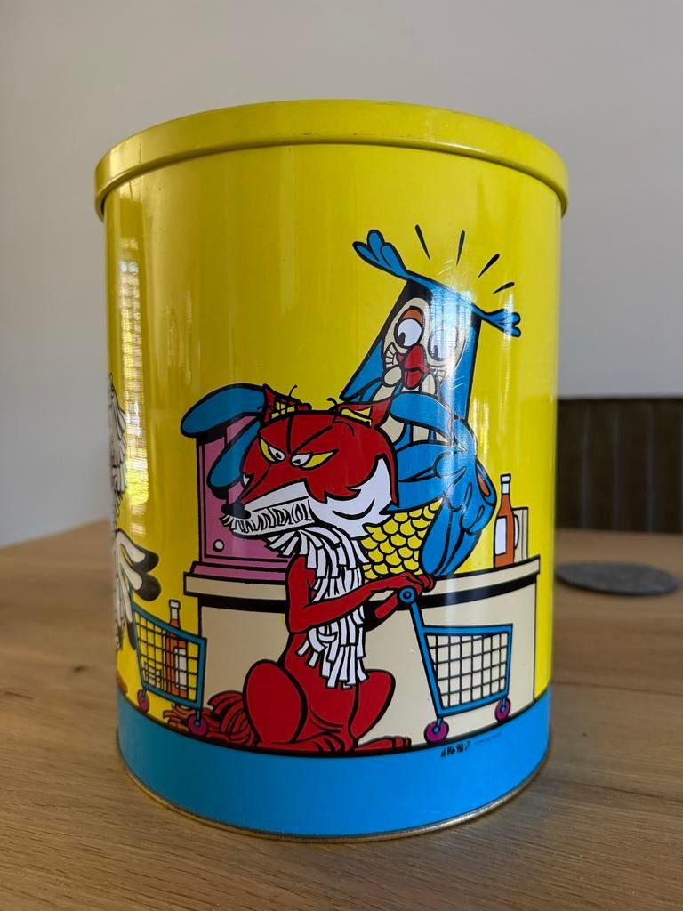 Vintage Fabeltjeskrant Blik, Verzamelen, Blikken, Gebruikt, Overige, Overige merken, Ophalen of Verzenden