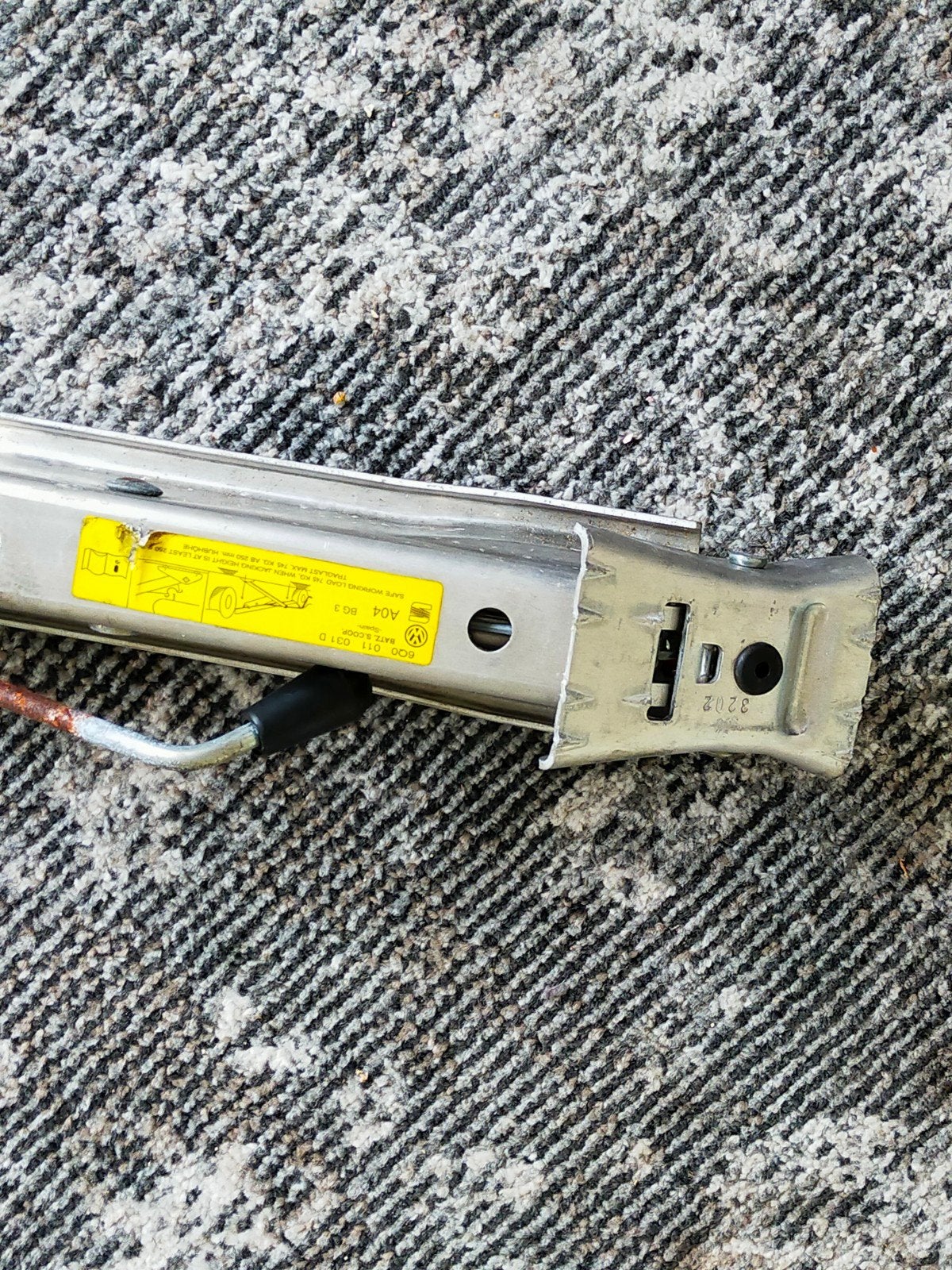 volkswagen Autokrik, Ophalen, Gebruikt, Hydraulisch, Garagekrik