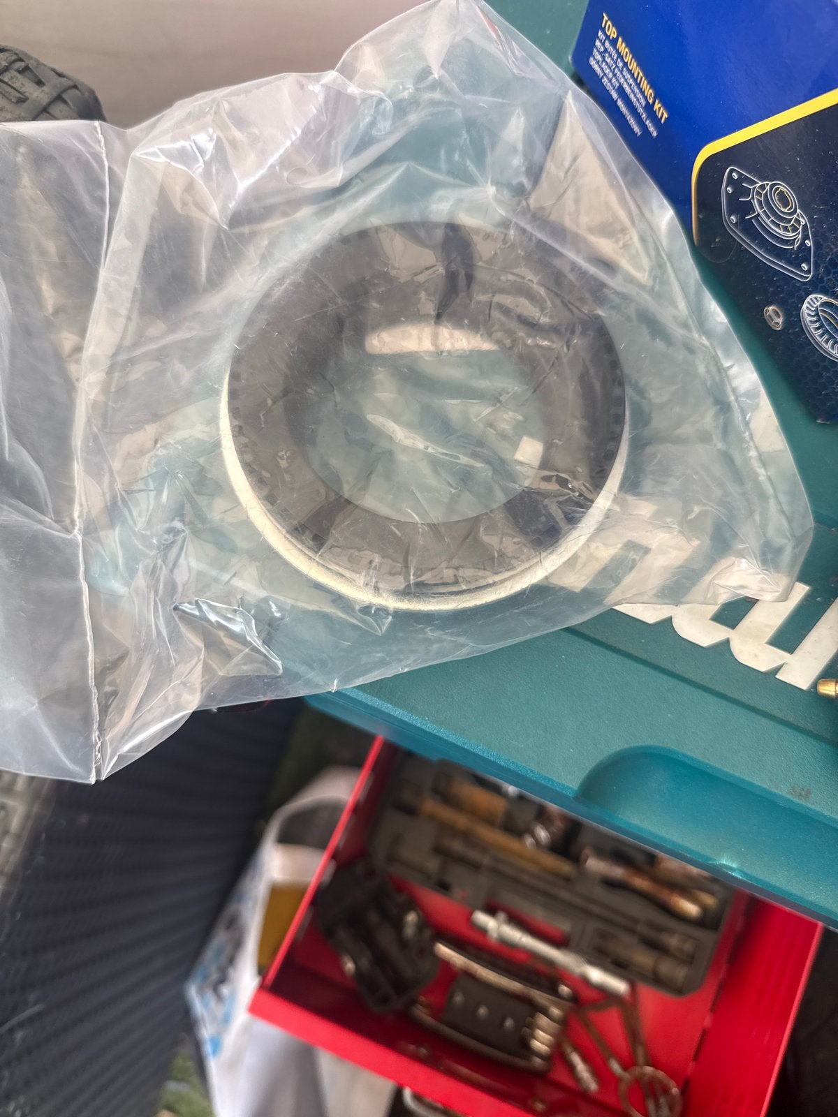 Top mount rubber voor Volkswagen Polo 9N3, Ophalen of Verzenden, Nieuw, Volkswagen
