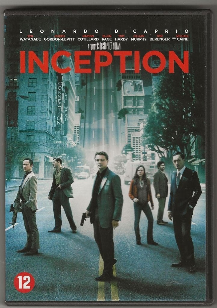 Inception, Cd's en Dvd's, Dvd's | Actie, Zo goed als nieuw, Actiethriller, Vanaf 12 jaar, Ophalen