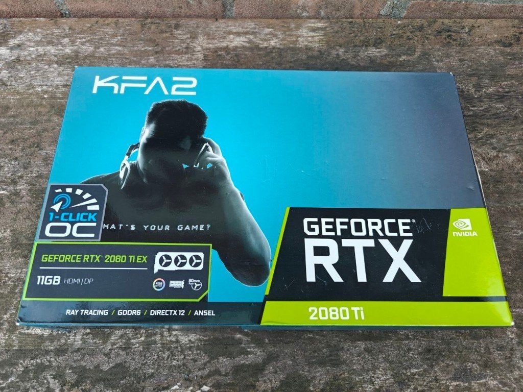 KFA2 NVIDIA GeForce RTX 2080 Ti EX (1-Click OC) 11 GB GDDR6, Computers en Software, Videokaarten, PCI-Express 3, GDDR6, Ophalen of Verzenden