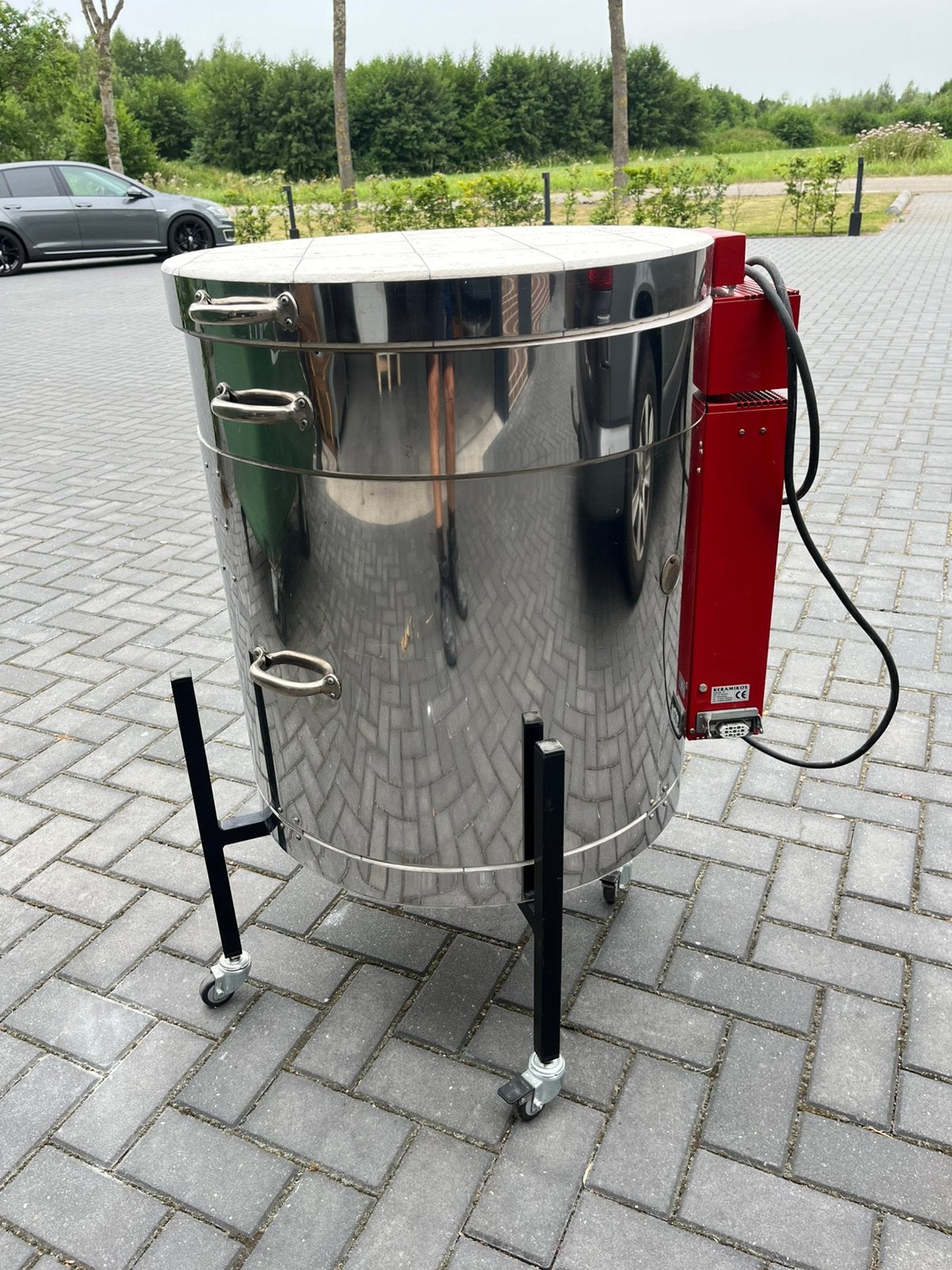 Keramiek oven klei, Ophalen, Zo goed als nieuw