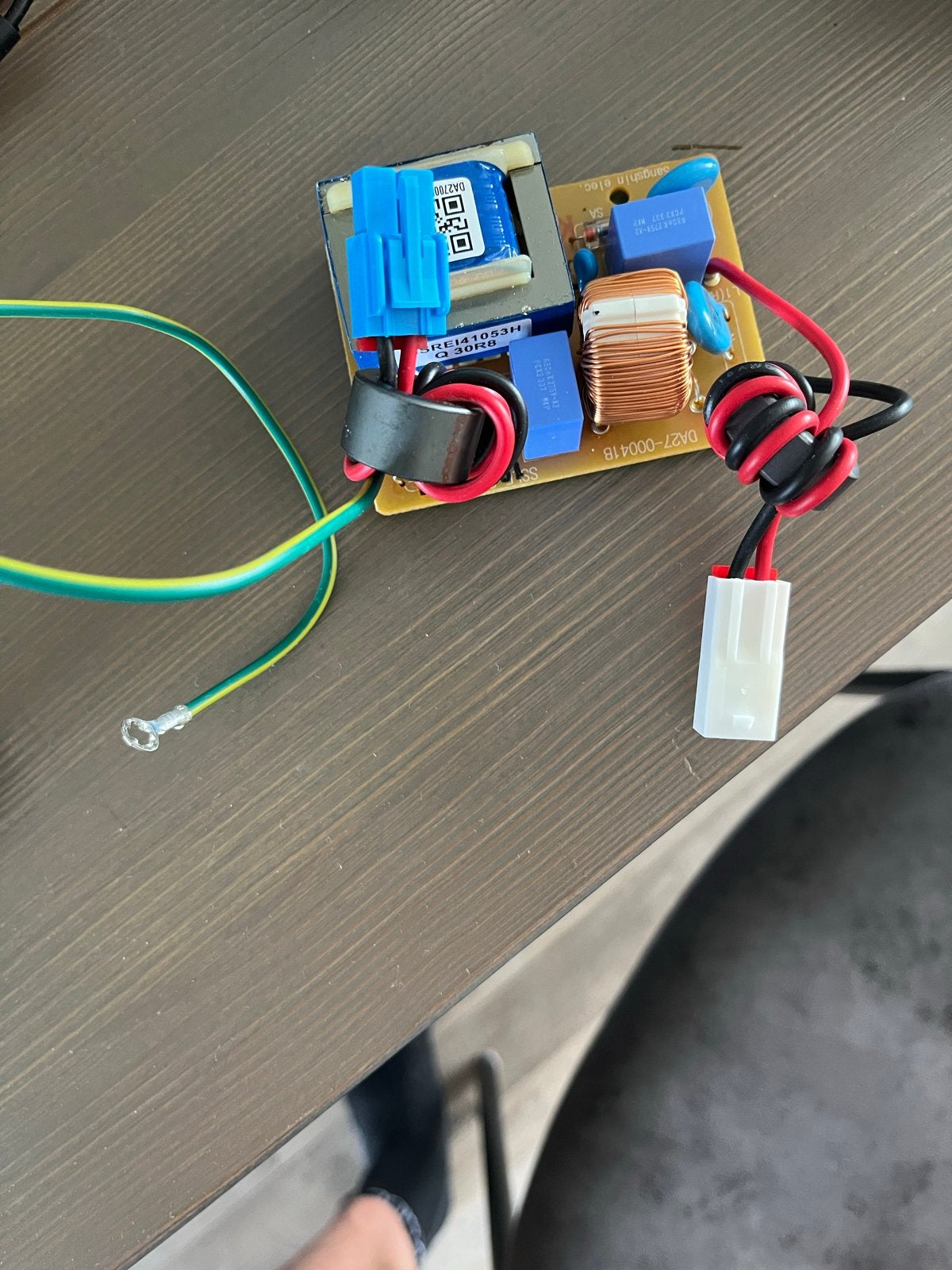 Elektronische printplaat met transformator en spoelen, Fix parts, Ophalen of Verzenden, Zo goed als nieuw, H