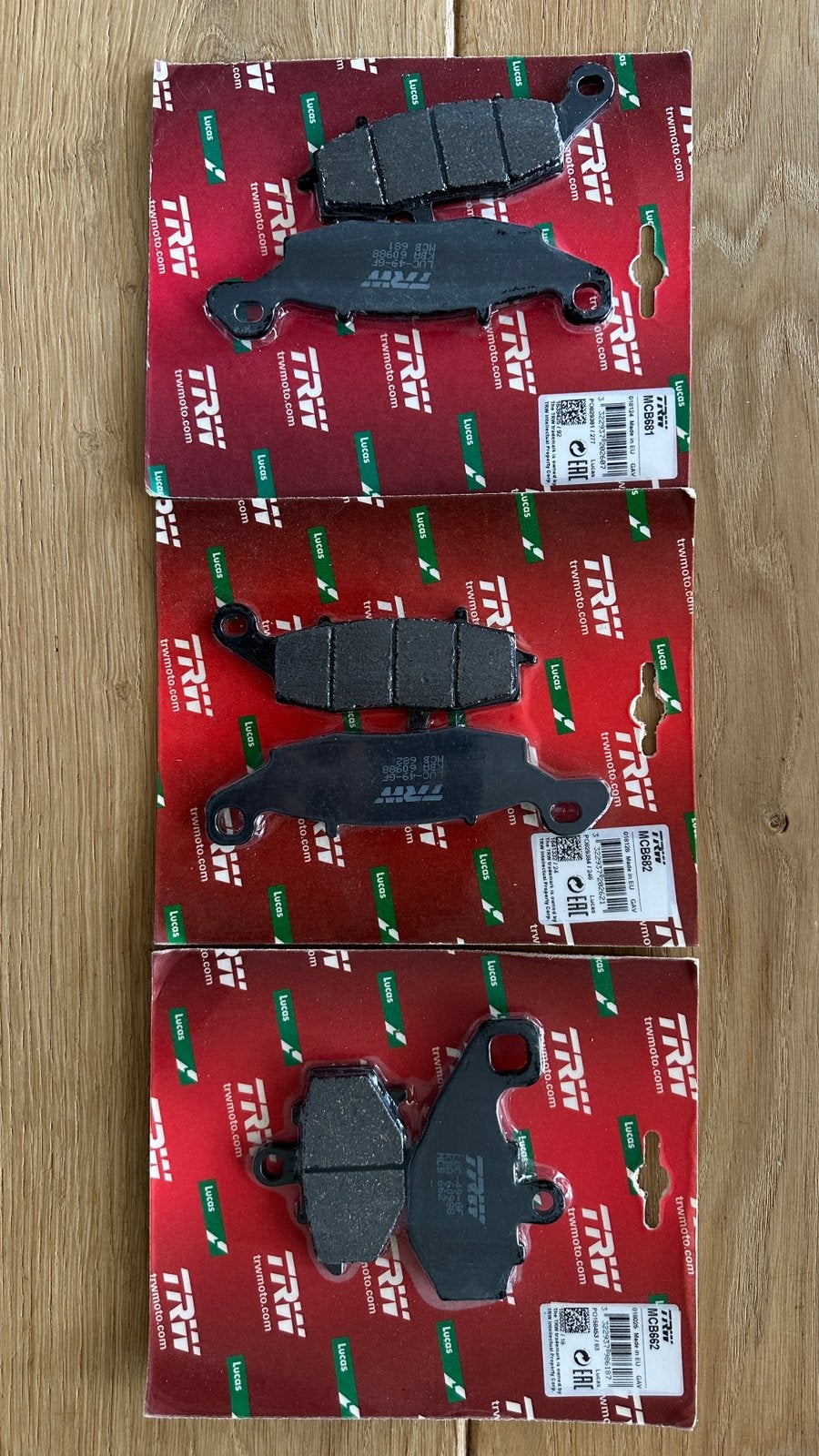 Remblokken voor kawasaki Z750, Motoren, Ophalen of Verzenden, Nieuw