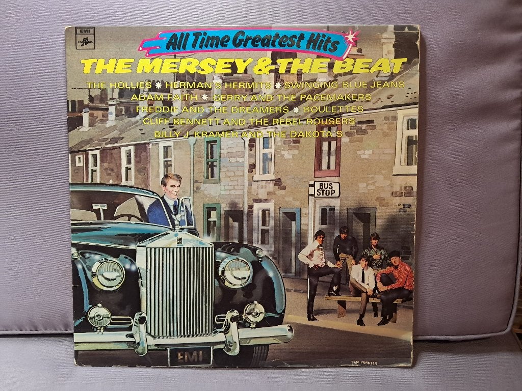 Lp. The Mersey & The Beat - All Time Greatest Hits (2lp) ex, LP, Gebruikt, Pop, Ophalen of Verzenden