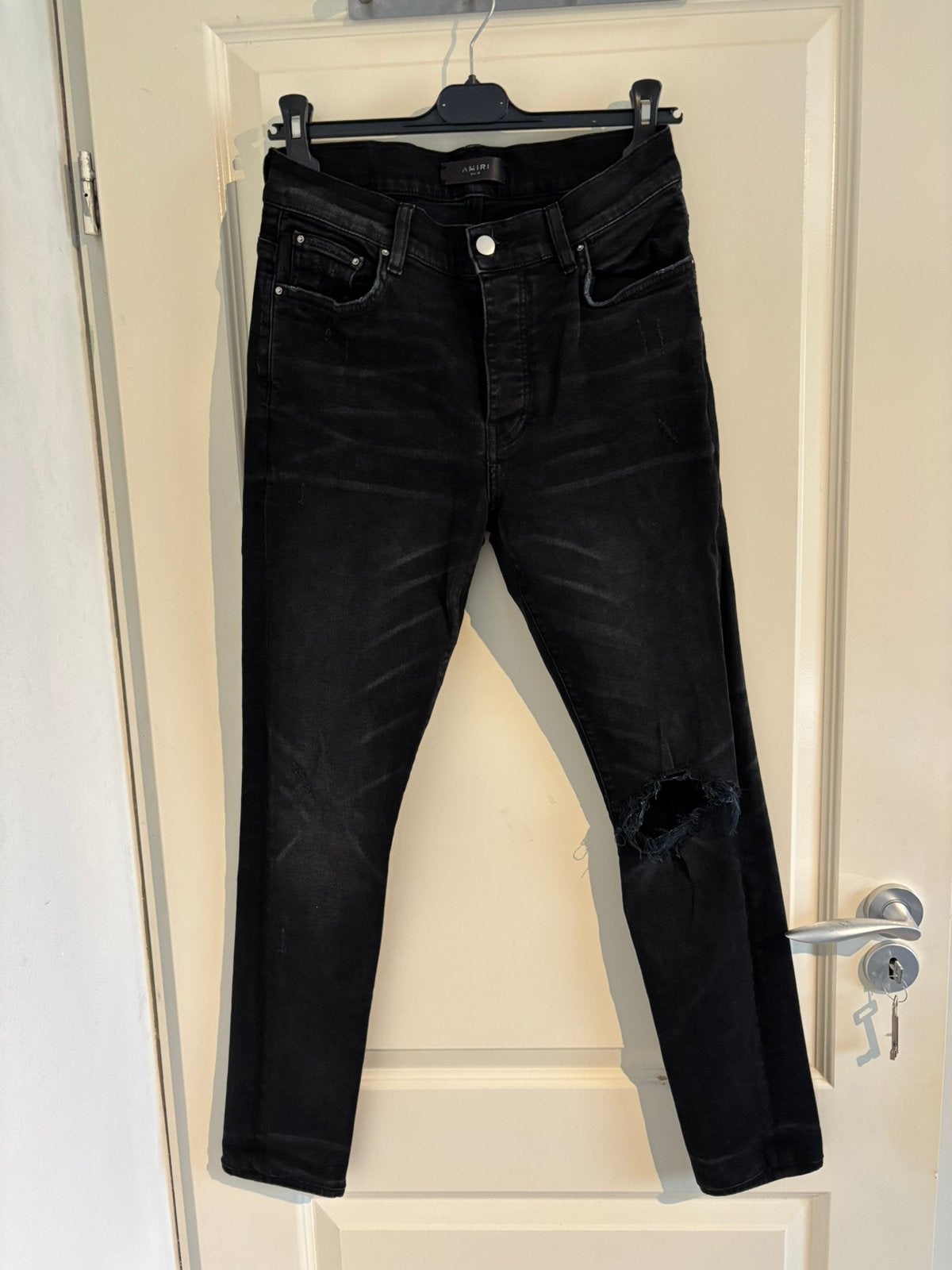 Amiri jeans, Ophalen, Zo goed als nieuw, Zwart, W32 (confectie 46) of kleiner