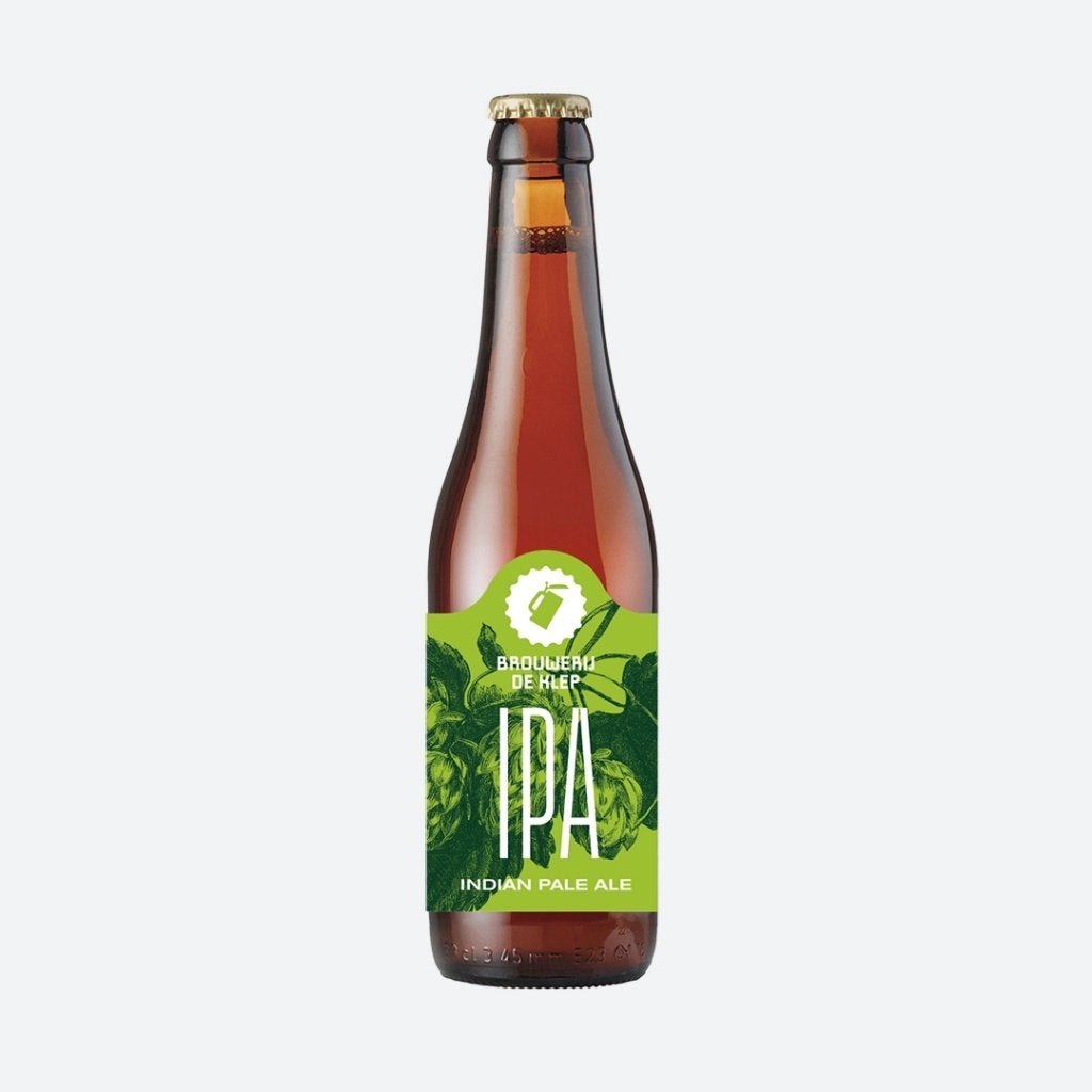 ipa doos 12 flessen de klep, Verzamelen, Biermerken, Flesje(s), Overige merken, Ophalen of Verzenden