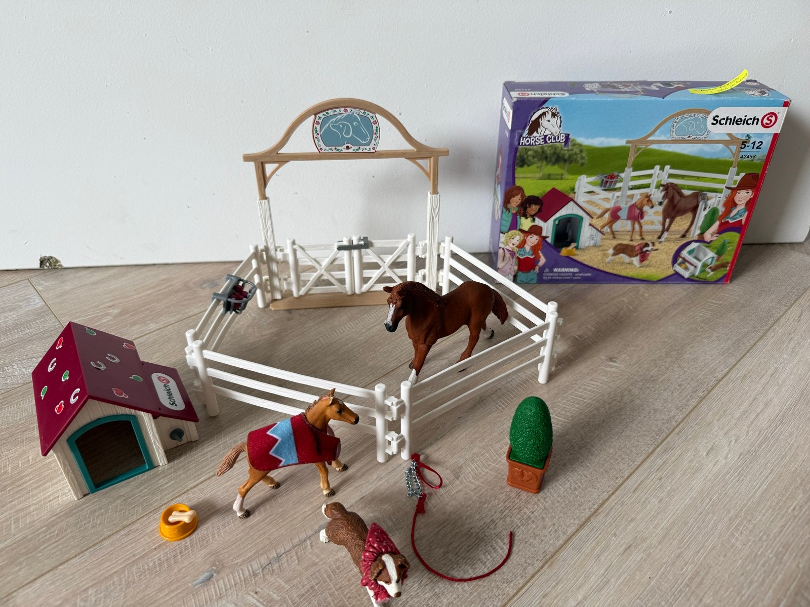 Schleich Horse Club Speelset 42458 Paarden en Accessoires, Ophalen of Verzenden, Zo goed als nieuw, Jongen of Meisje