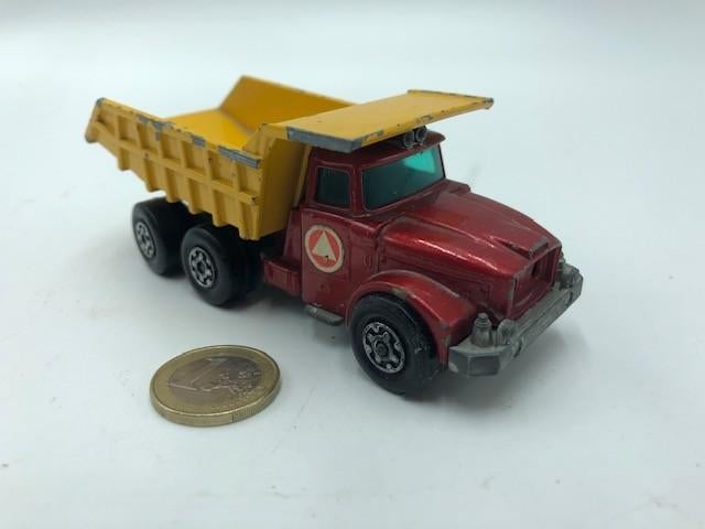 Scammell Contractor Kiepwagen, Lesney, Hobby en Vrije tijd, Modelauto's | 1:50, Ophalen of Verzenden, Gebruikt, Bus of Vrachtwagen
