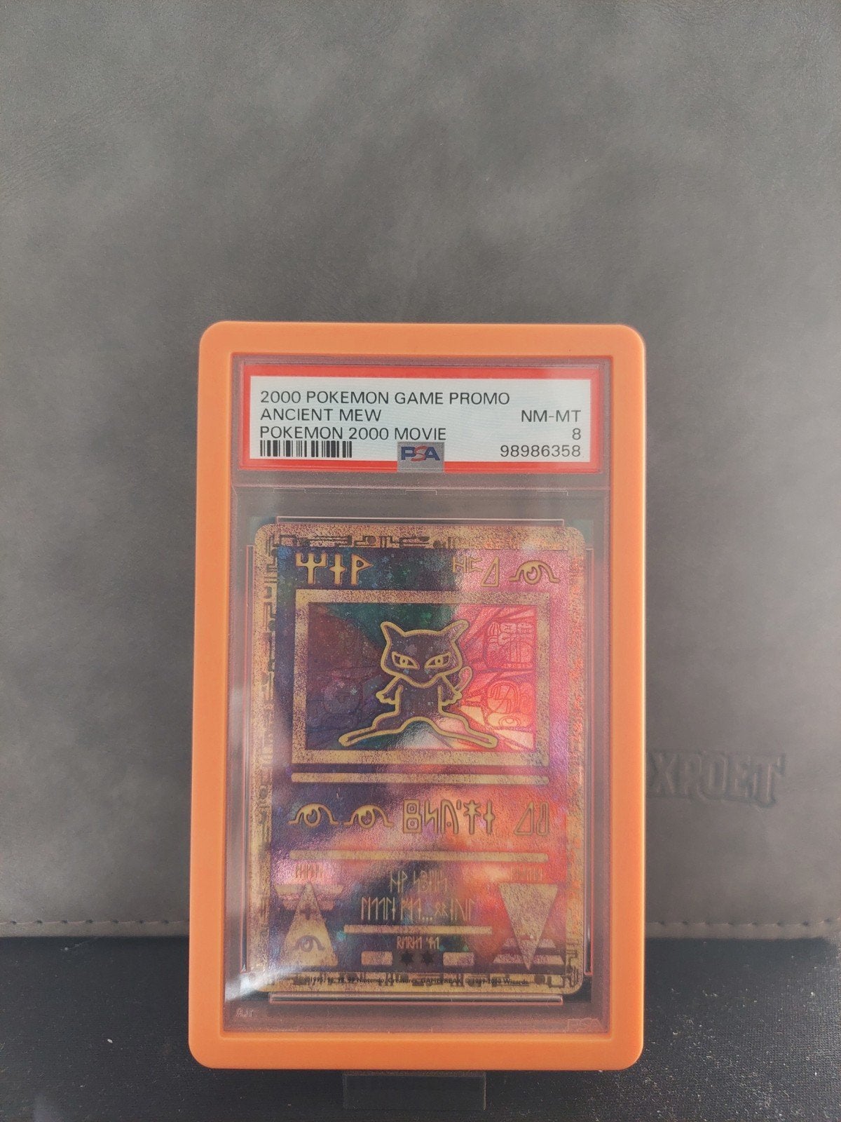 Ancient Mew 2000 Pokémon Game Promo PSA 8, Ophalen of Verzenden, Zo goed als nieuw