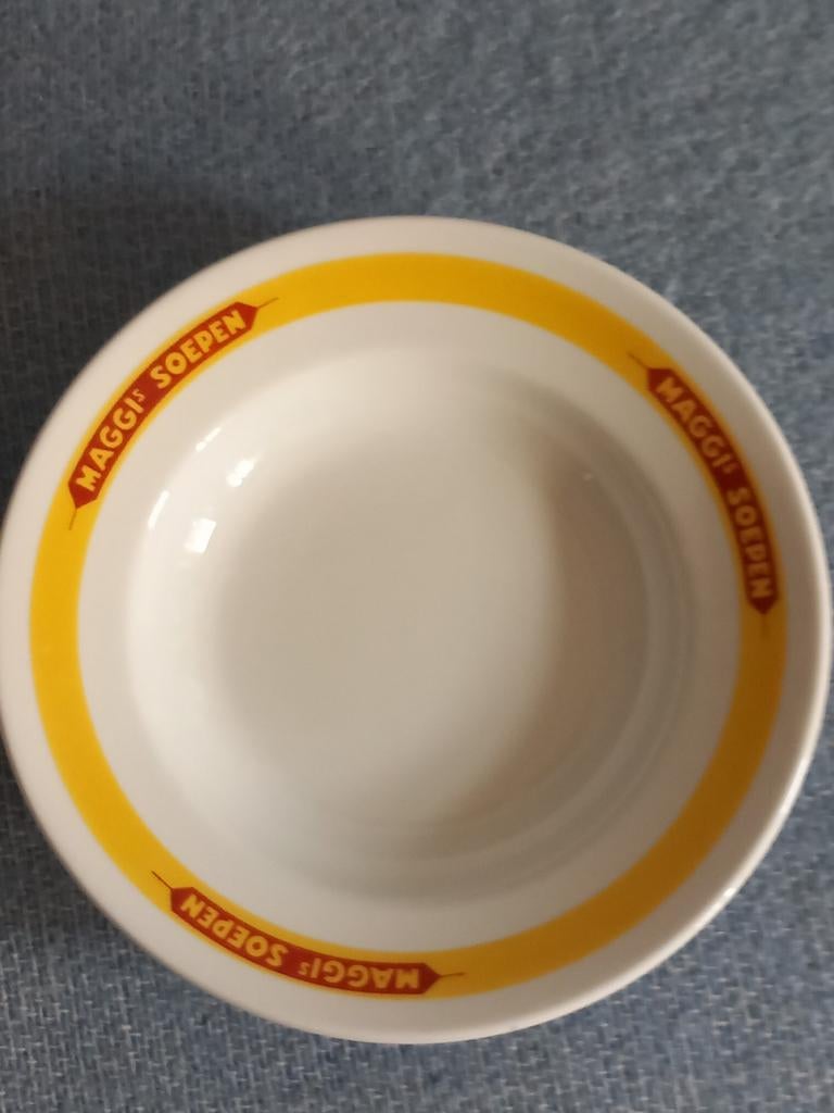 Maggi soepen 1930's promotie borden Petrus Regout Terra Nova, Ophalen of Verzenden