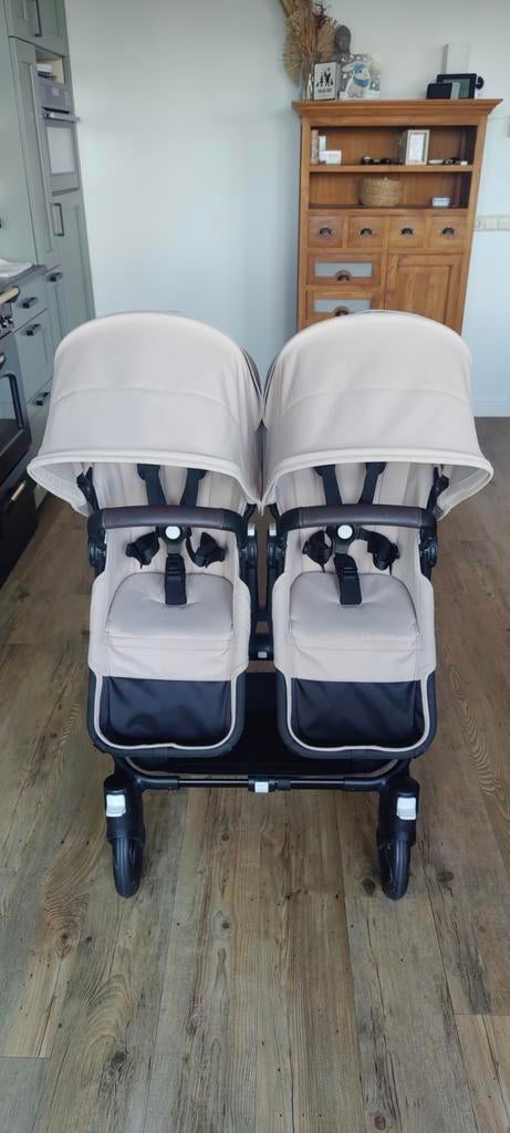 Bugaboo Donkey Duo 5 Desert Taupe - Zo goed als nieuw, Kinderen en Baby's, Kinderwagens en Combinaties, Ophalen, Zo goed als nieuw