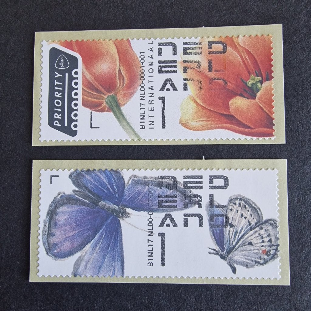 2017 NVPH 3501-3502 Automaatzegels AU34 + AU35. Postfris., Ophalen of Verzenden, Na 1940, Postfris