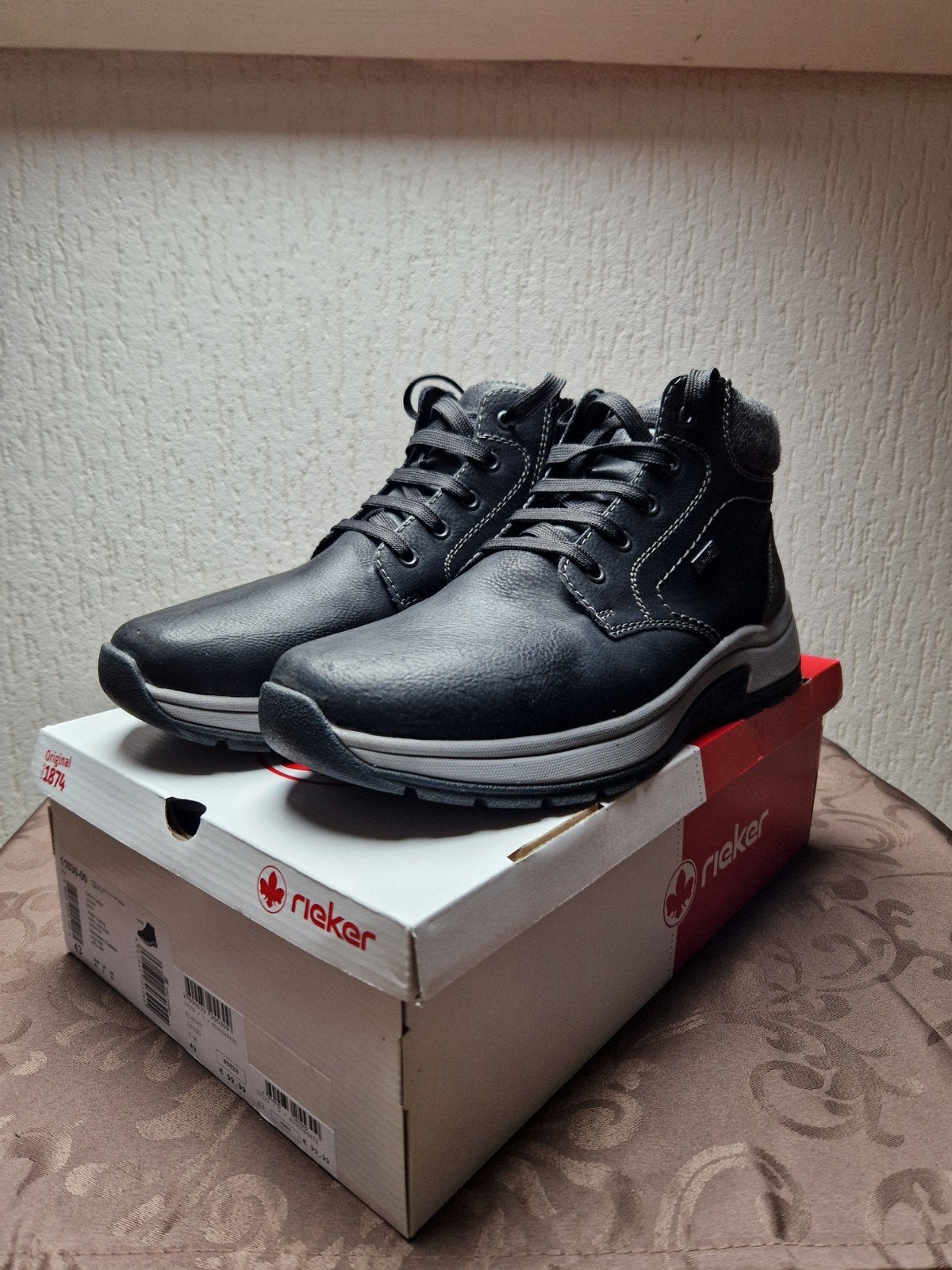 Rieker , herenschoenen , zeer nette staat., Kleding | Heren, Schoenen, Ophalen of Verzenden, Nieuw, Zwart