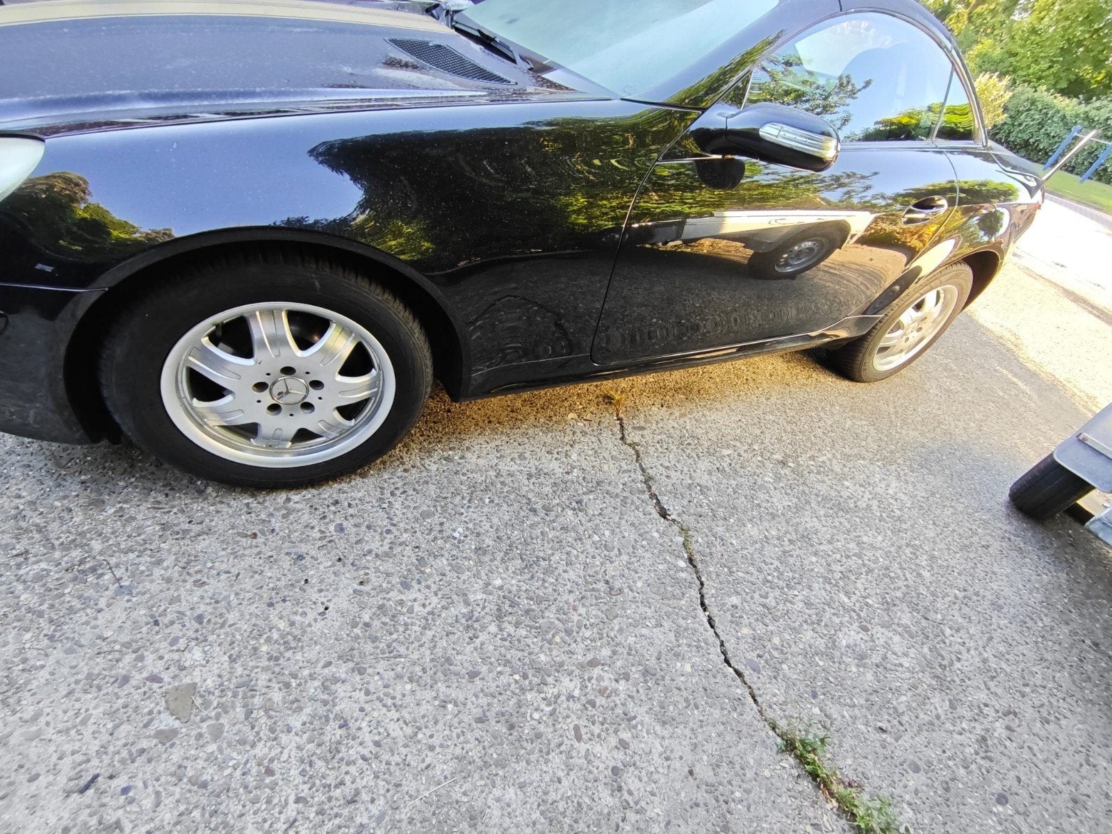 Originele Mercedes velgen met zeer goede banden, Ophalen, Gebruikt, 16 inch, Banden en Velgen