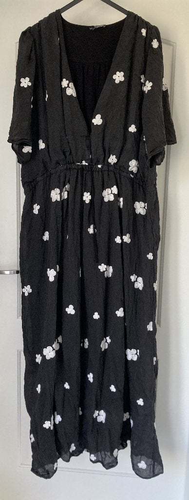 mooie jurk Norah 48 zgan, Kleding | Dames, Meerkleurig, Maat 46/48 (XL) of groter, Ophalen of Verzenden, Zo goed als nieuw