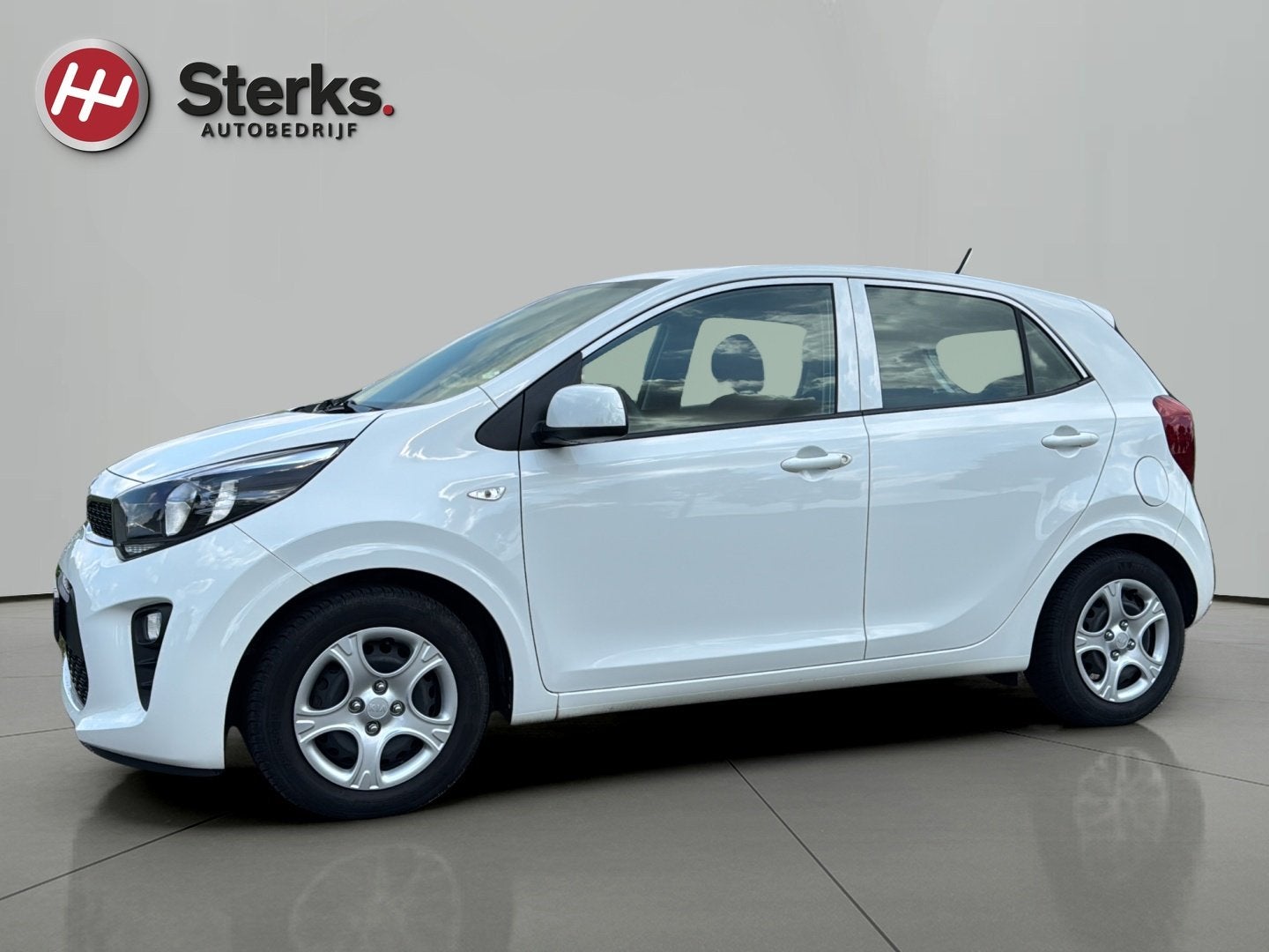 Kia Picanto 1.0 DPi ComfortLine AIRCO NL AUTO TREKHAAK/FIETS, Voorwielaandrijving, Gebruikt, 4 stoelen, Wit