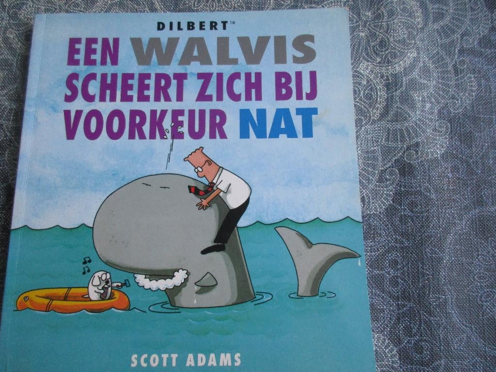 Dilbert: Een walvis scheert zich bij voorkeur nat - S. Adams, Boeken, Stripboeken, Eén stripboek, Ophalen of Verzenden, Zo goed als nieuw